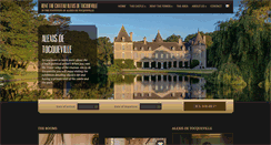 Desktop Screenshot of chateaudetocqueville.com